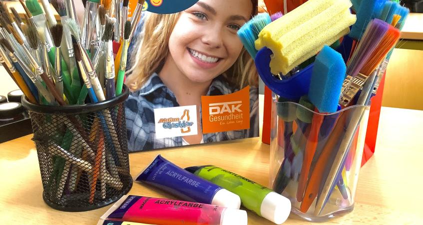 Projekt „bunt statt blau“ an unserer Regelschule