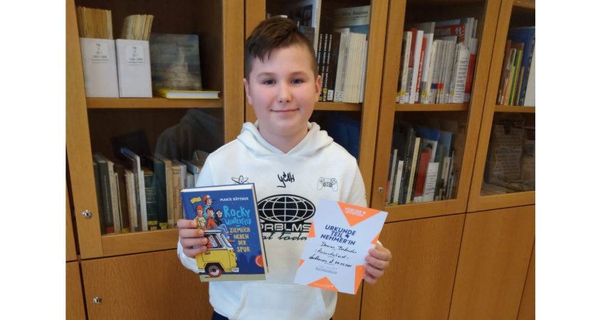 Wir sind stolz auf unseren Vorleser!