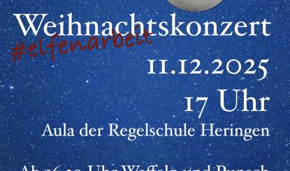 Weihnachtskonzert der Regelschule